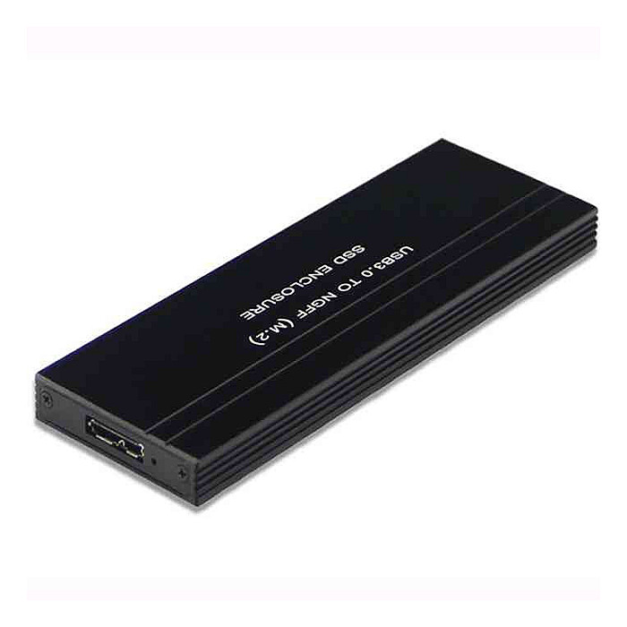 M.2 SATA SSD to USB 3.0 External SSD Reader Converter Adapter Enclosure with UASP, Support NGFF B/Key B+M
